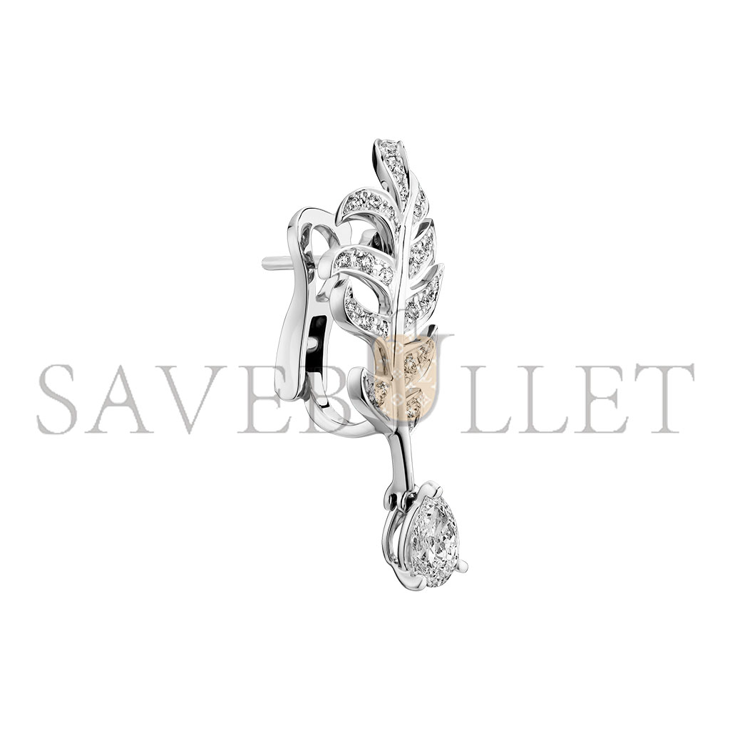 Ch*el plume de Ch*el earrings j10816